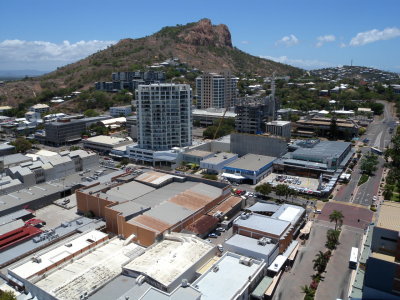 Townsville view from hotel roof