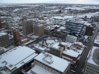 Calgary Tower view