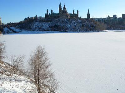 Ottawa view from Alexandra bridge