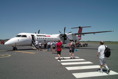 Rockhampton departing