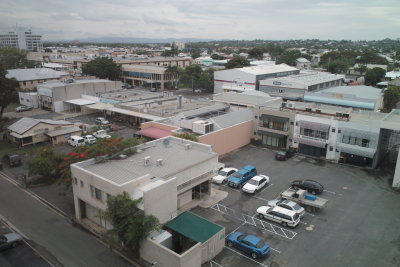 Rockhampton view from hotel