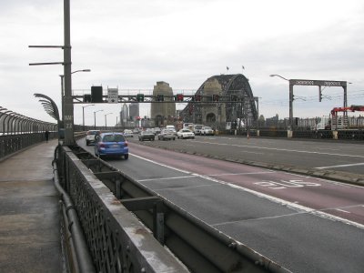 sydney harbour bridge from north side