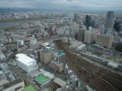 Osaka view from Umeda Sky Building