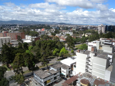 Guatemala City Holiday Inn room view