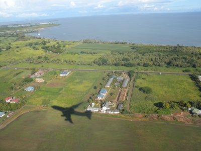 Departing Fiji