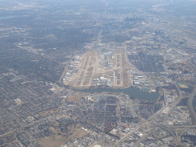 passing Love Field on the way to DFW