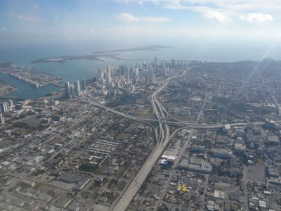 departing Miami