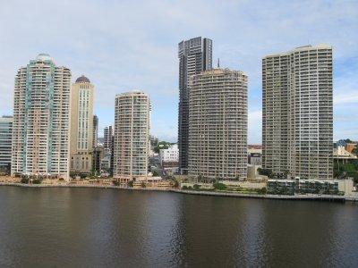 Brisbane view from storey bridge