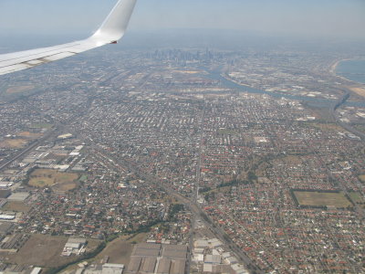 arriving Melbourne