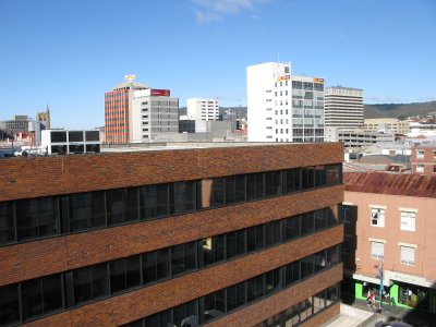 Hobart hotel room view