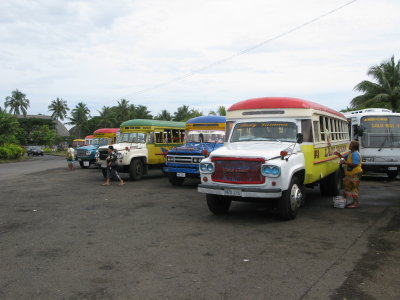 Apia secondary bus station