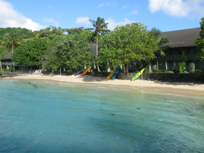 Pago Pago Sadies by the sea private beach