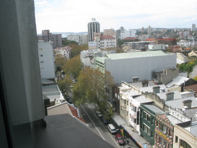sydney hotel room view