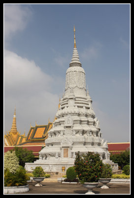 Stupa, Royal Palace, Phnom Penh, Cambodia