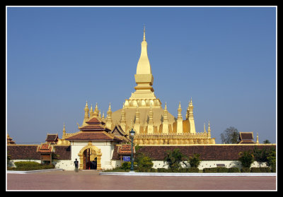 Pha That Luang, Vientiane, Laos