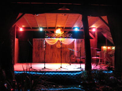 Home-made Lighting System at Friend's Stage next to Texas Renaissance Festival
