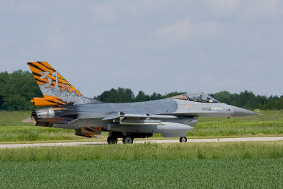 F-16AM  FA87  tiger marks