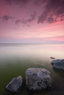 Sunset ijsselmeer