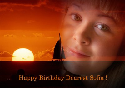 Have A Wonderful Birthday SOFIA :)