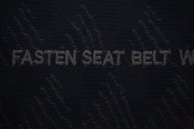 fasten seat belt