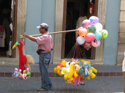 Balloon Seller, Guanajuato