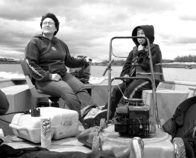 Heading to fish camp, Kuskokwim River, Alaska
