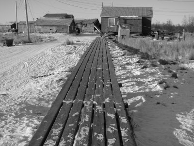 Boardwalk, Kwethluk, Alaska