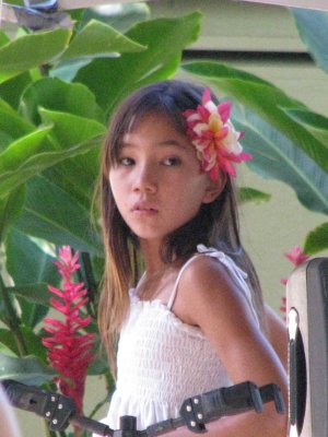 Girl, Maui, Hawaii