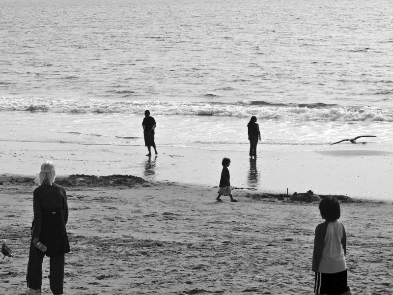 Oceanside Beach - BW.jpg