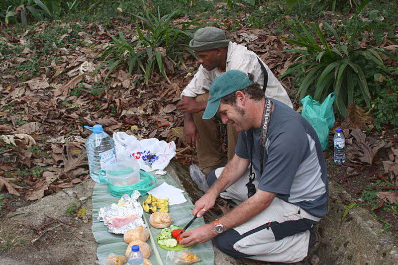 Lunch at Roa Bombain-Christian and Luis Mario, So Tom