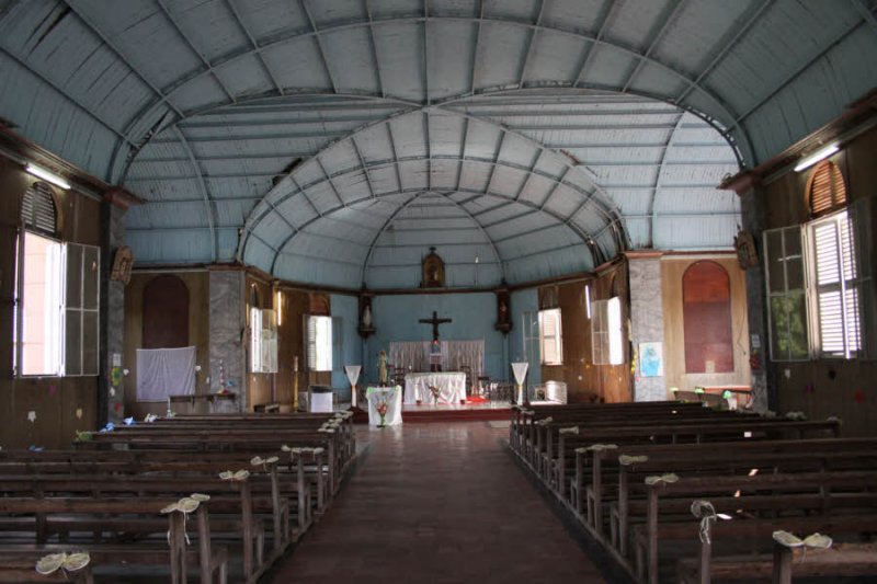 Mission Sainte Anne church, Odimba, Gabon