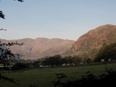 Langdale from Wayfarers' Club Hut