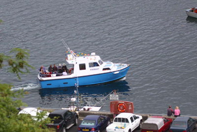 Stardust boat, Portree, Skye
