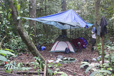 Camping site, Cao Grande, São Tomé