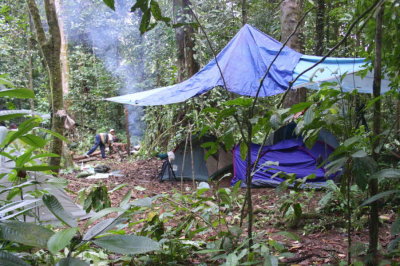 Camping site, Cao Grande, São Tomé