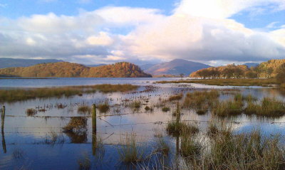 Balmaha Bay and Inchcailloch, Loch Lomond