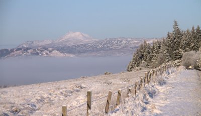 Ben Lomond viewed from the Stockie Muir road