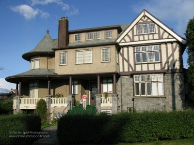 A Queen Anne mansion, Kitsilano