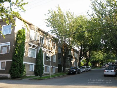 Balsam Street at York Avenue, Kitsilano