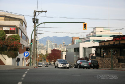 Ash Street at West Broadway, Vancouver