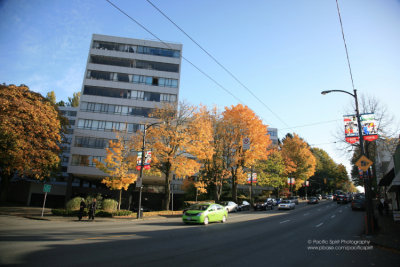 Granville Street at West 15th Avenue. South Granville, Vancouver