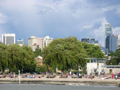 Kits Beach in August