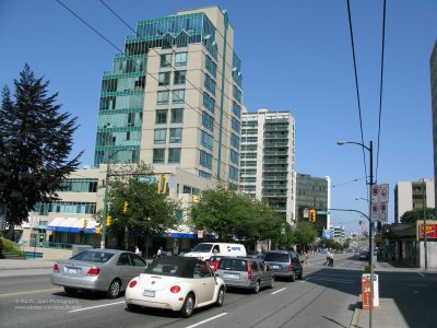 West Broadway at Willow Street, Vancouver