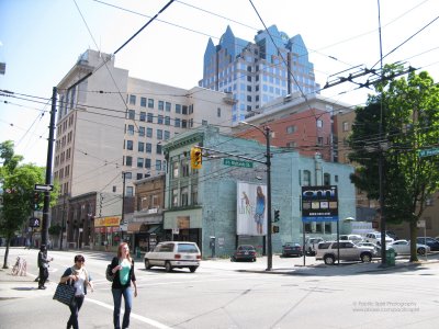 Richards St at West Pender St, Downtown Vancouver
