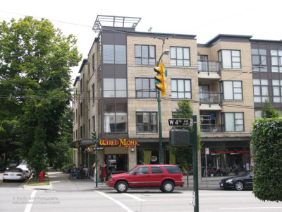 West 4th at Trafalgar, Kitsilano