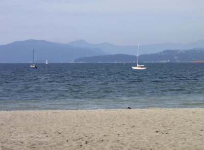 Kits Beach in August