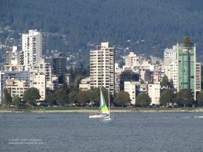 English Bay and the West End