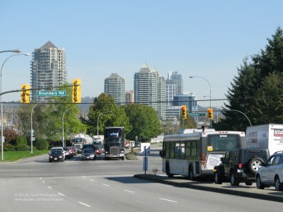 Lougheed Hwy at Boundary Rd, Vancouver