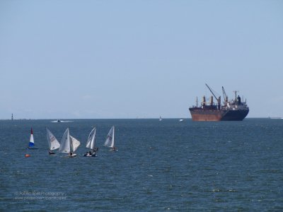 English Bay in the summer