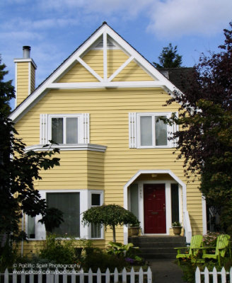 A new heritage-style house on Vancouver's West Side